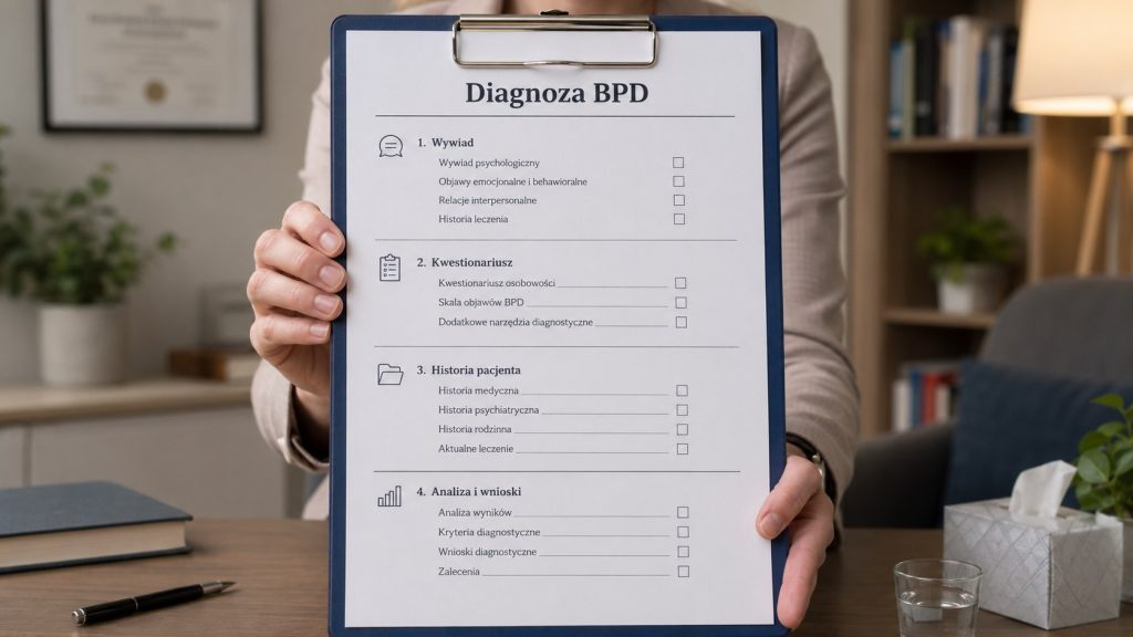 Diagnoza borderline krok po kroku: jak wygląda rozpoznanie BPD