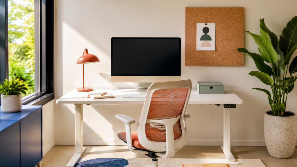 Jak urządzić domowe biuro? Ergonomiczne stanowisko pracy krok po kroku