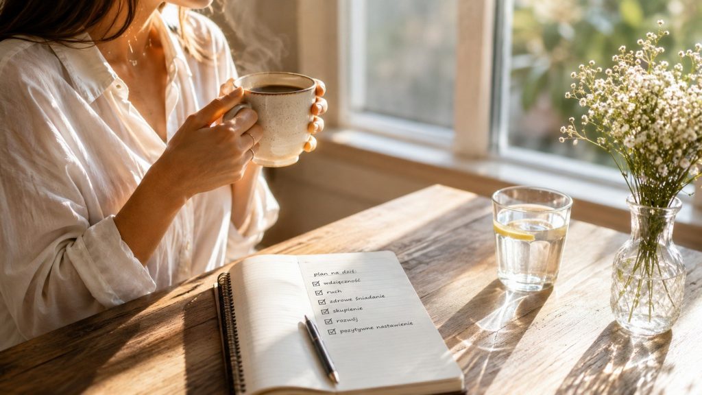Poranny rytuał – jak stworzyć dobrą poranną rutynę i lepiej zacząć dzień