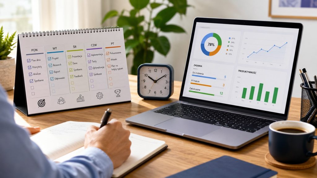 Jak być bardziej produktywnym w pracy? Sprawdzone sposoby, które pomagają odzyskać koncentrację