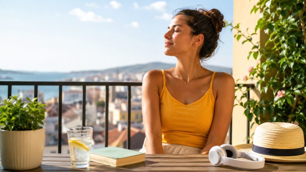 Jak dbać o zdrowie psychiczne latem? Praktyczne wskazówki Jak dbać o zdrowie psychiczne latem? Praktyczne sposoby na dobre samopoczucie, relaks i regenerację w wakacje, mimo upału i zmian rytmu.