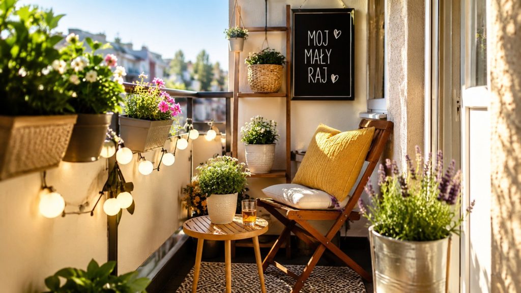 Jak urządzić mały balkon na lato? 12 pomysłów, które nie zabierają cennego miejsca Jak urządzić balkon na lato? Pomysły i inspiracje, jak zaaranżować balkon, by stał się przytulnym miejscem relaksu.