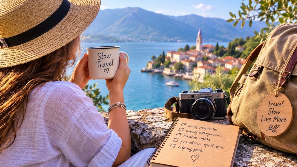 Slow travel – na czym polega i jak podróżować wolniej bez odhaczania atrakcji