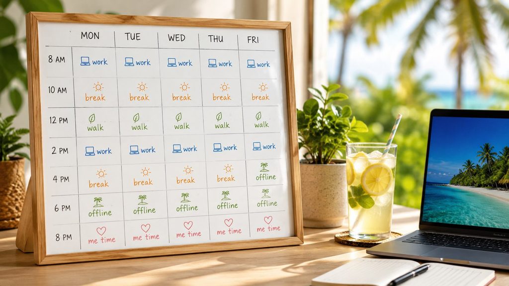 Jak utrzymać work-life balance latem i nie przepracować się