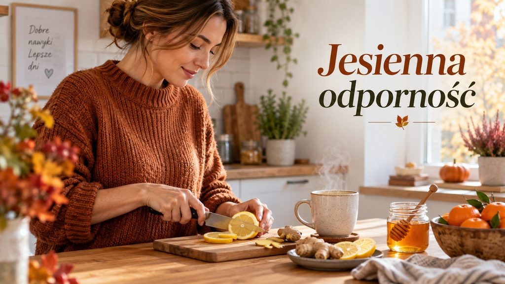 Jak wzmocnić odporność jesienią? Naturalne sposoby, dieta, sen i witamina D na sezon infekcji