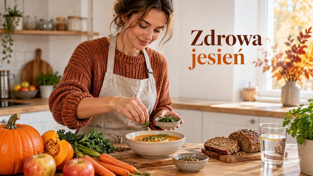 Jak zdrowo się odżywiać jesienią? Praktyczne wskazówki i produkty, które warto jeść